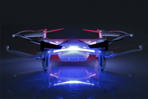 2.4 GHZ Quadrocopter Q13 schwarz