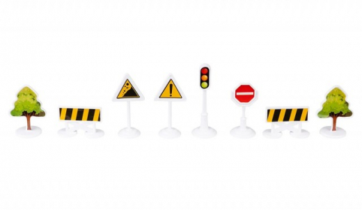 Friction Truck Play Set - Bauarbeiten