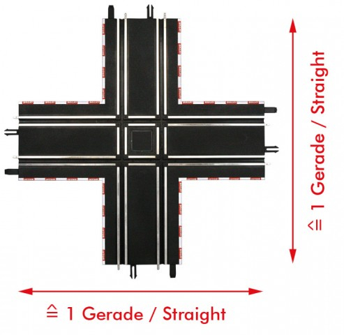 Cartronic Car-Speed "Endurance" 2,60m mit Kreuzung
